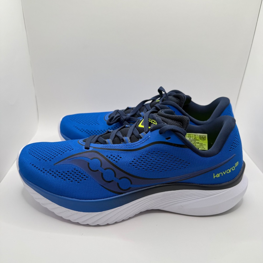 Saucony Kinvara 15 Mens Running Shoes Skydiver Navy Blue S20967-123 Size 8.5 NEW